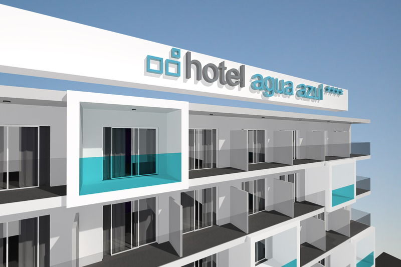 Hotel Agua Azul - Adults Only Benidorm Exterior foto
