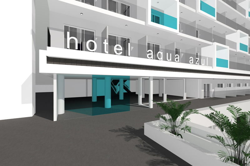 Hotel Agua Azul - Adults Only Benidorm Exterior foto
